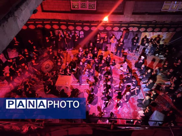 مراسم پرشور عزاداری شب تاسوعای حسینی در مسجد موسی‌ بن جعفر(ع) قروه