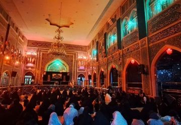 شب سوم محرم در نیشابور 