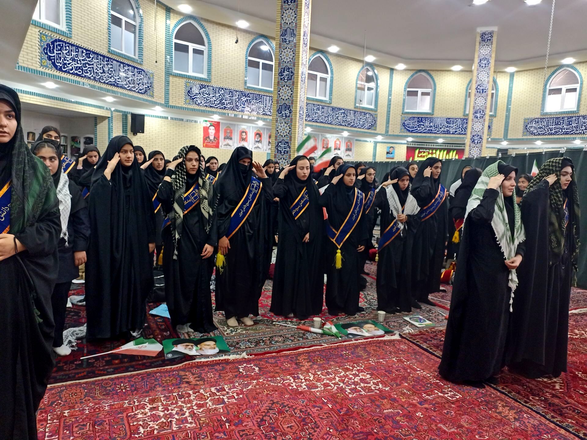 همایش صلابت خواهران بسیجی در خواجه