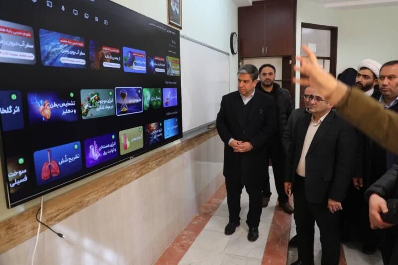 هوشمندسازی ۳۷۰۰ کلاس درس در استان اردبیل 