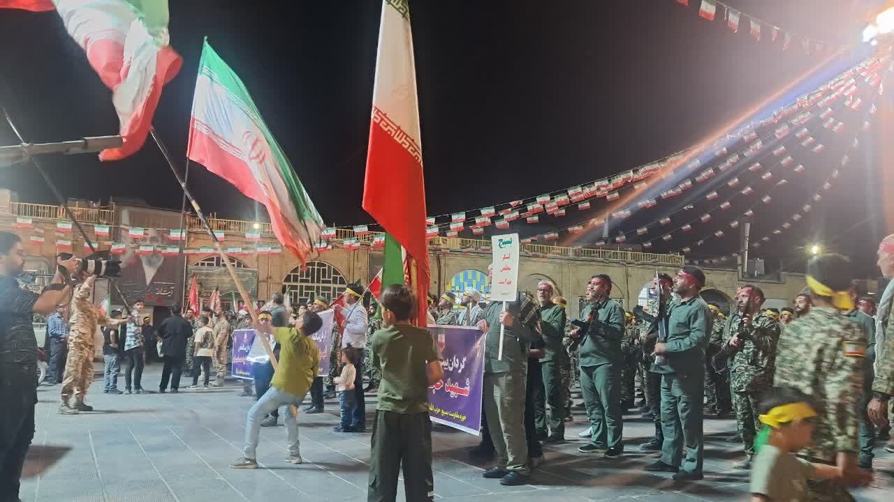 رزمایش جانفدا در شهرستان تفت