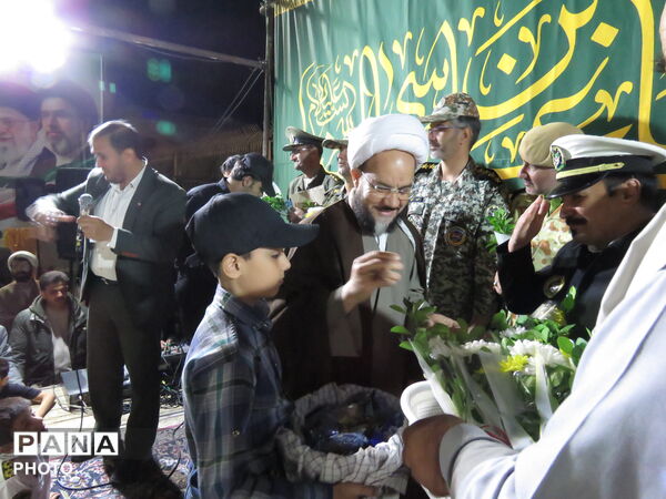 چهل وهفتمین شب تجمع و خروش مردم شهرستان خلیل آباد 