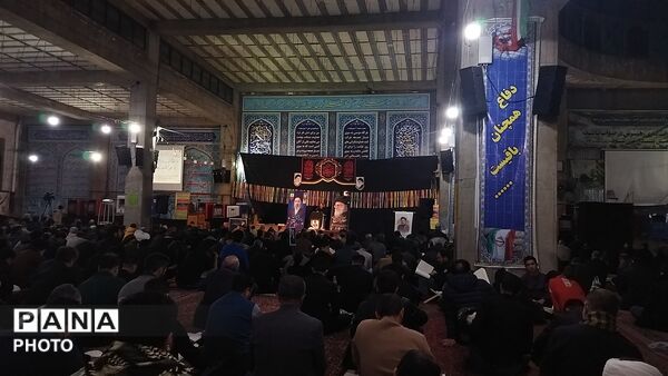 مراسم شب ۲۳ ماه رمضان در مسجد جامع نیشابور 