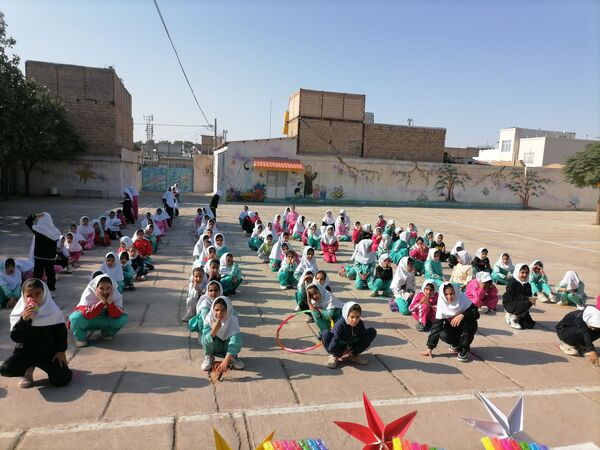 المپیاد ورزشی در مدرسه شهید نجفیان خلیل آباد 