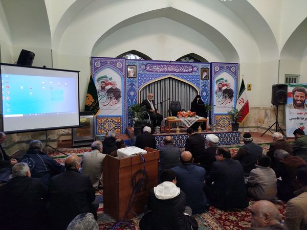 بزرگداشت سالگرد شهید حاج قاسم سلیمانی و شهید علیرضا عاصمی در کاشمر