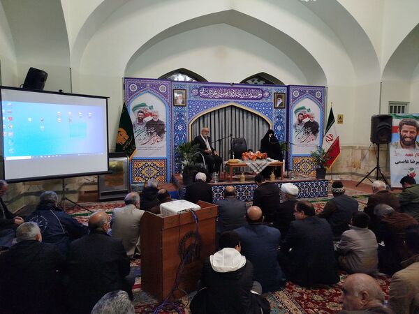 بزرگداشت سالگرد شهید حاج قاسم سلیمانی و شهید علیرضا عاصمی در کاشمر