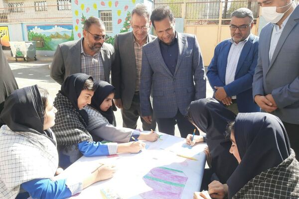 طلوع مهربانی  در آموزشگاه های دخترانه  باهنر۲ و امید 