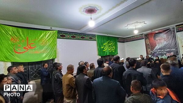 ندای «الله‌اکبر» و عزاداری مردم مارگون در سوگ امام شهیدان