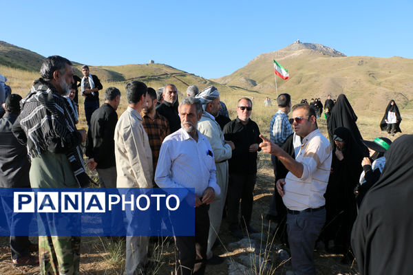 حضور زائران فرهنگی قم در یادمان «بلفَت و دوپازا»