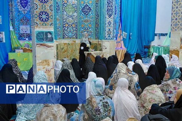 آیین معنوی اعتکاف در مسجد جامع بومهن