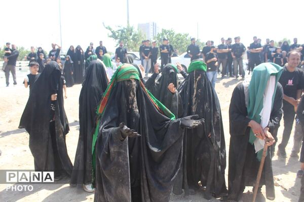 آیین خیمه سوزان هیات جوانان حضرت علی اکبر(ع)