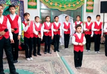 جشن میلاد با سعادت حضرت مهدی (عج) در مسجد بقیه الله بجنورد