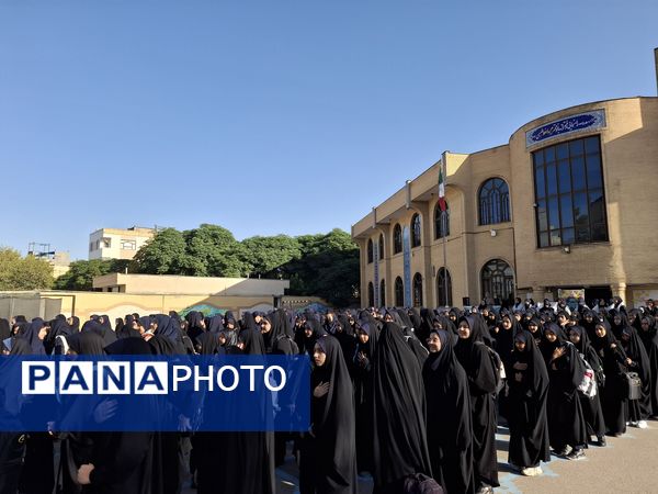 گرامیداشت یاد شهید مبارز سید حسن نصرالله در ناحیه یک مشهد