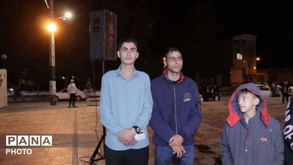 شکوه حضور مردم کوهنانی در آیین‌های شبانه از مسجد النبی تا مزار شهید گمنام