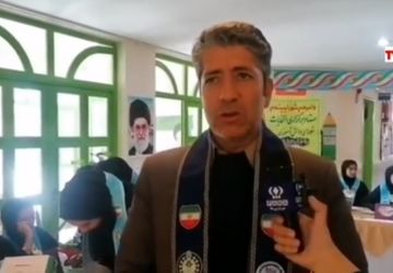 انتخابات شورای دانش آموزی در دبیرستان فراهی فاروج