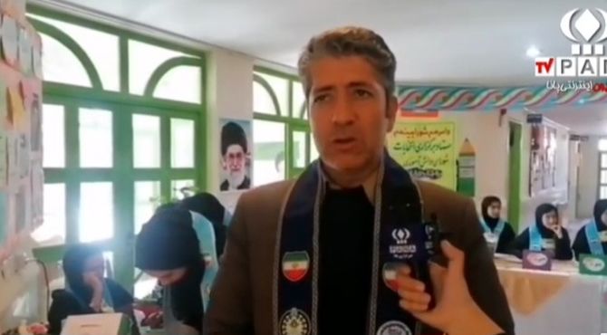 انتخابات شورای دانش آموزی در دبیرستان فراهی فاروج