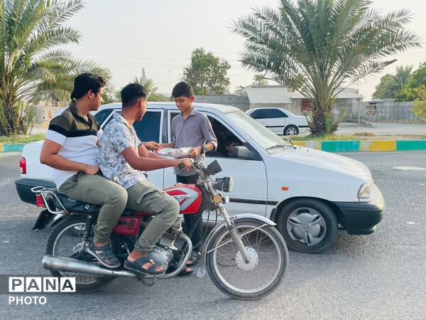 روایت نوجوانان میناب در موکب جاماندگان اربعین
