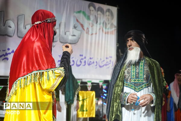 نود و پنجمین شب اجتماع مردمی در آستانه عید غدیر با شور ولایت