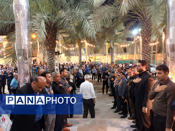  مراسم سوگواری شهادت آیت‌الله سید ابراهیم رئیسی و هیات همراه ایشان در بهبهان