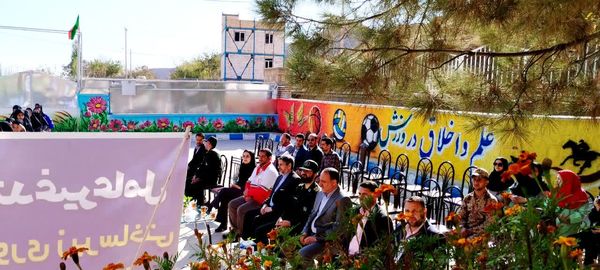 آیین نکوداشت و نواختن زنگ‌ پدافند غیرعامل در شهرستان کلات