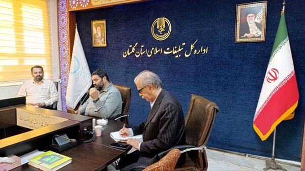نشست خبری منصور امینی مسئول سازمان سراج کشور با جمعی از خبرنگاران