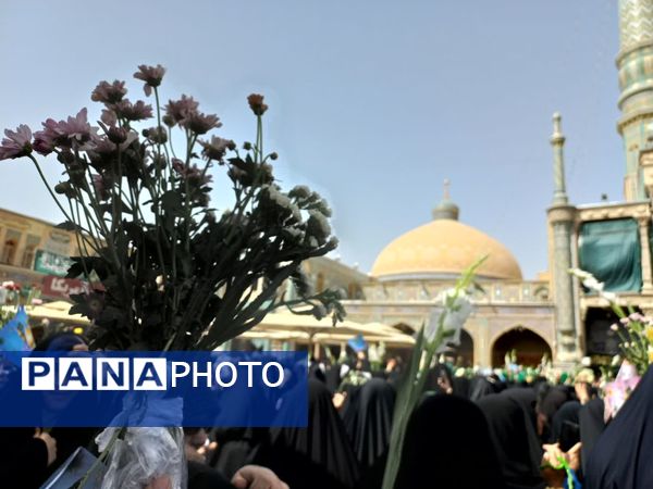 کاروان نمادین سالروز ورود حضرت معصومه(س) به قم 