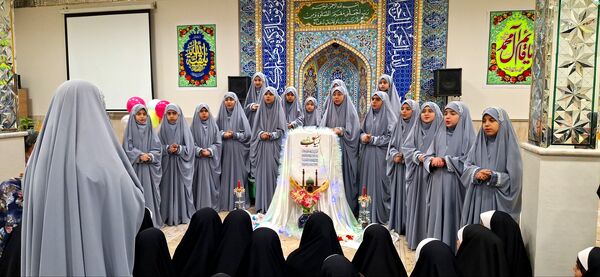 شور و شادی میلاد منجی عالم در دارالقرآن امام حسین (ع) ناحیه ۶ مشهد