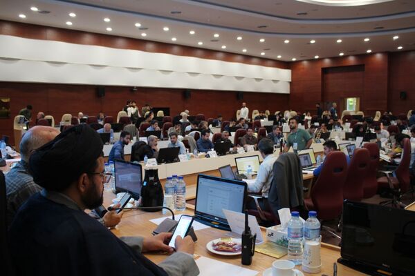 اتاق کنترل وضعیت ستاد انتخابات شهر مشهد