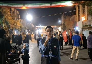 خیابان ایران، صحنه حضور حماسی ملایری‌ها
