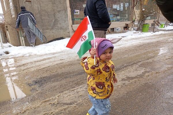 راهپیمایی ۲۲بهمن در شهر بار 