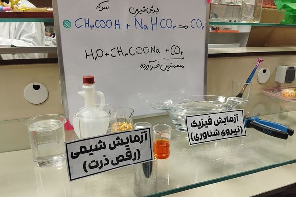 گرامیداشت روز آزمایشگاه در مدارس کهریزک 