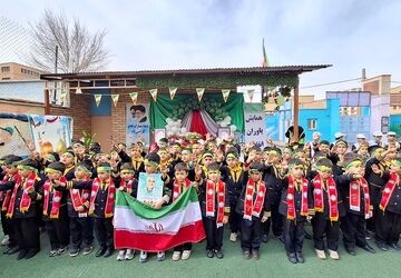 مانور یاوران انقلاب در ناحیه دو شهرری 