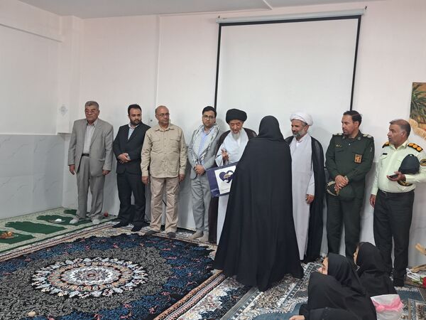 آیین بازگشایی مدارس و افتتاح نماز خانه، در آموزشگاه تکتم باخرز