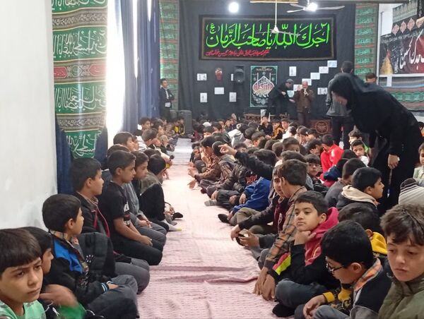 تجدید پیمان انقلاب و اهل بیت (ع) در دبستان شهید پسندیده فدافن