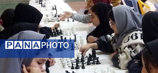 مسابقات شطرنج متوسطه دختران شهرستان قدس 