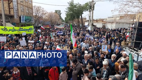 تجلی وحدت و همدلی در خلیل‌آباد؛ برگزاری باشکوه راهپیمایی ۲۲ بهمن