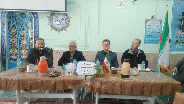 دومین جلسه مدیران متوسطه دوم نیشابور در دبیرستان ابوذر غفاری