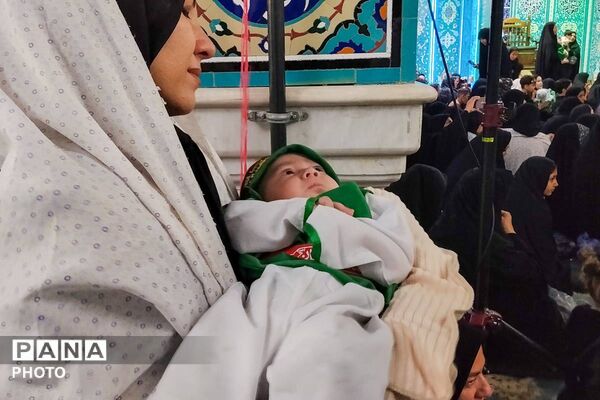 گهواره‌های سبز در سوگ کربلا؛ همایش شیرخوارگان حسینی در بجنورد
/1