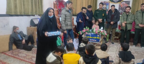 جشن ولادت حضرت علی (ع) پایگاه بسیج مطهره روستای تنسوان شیروان