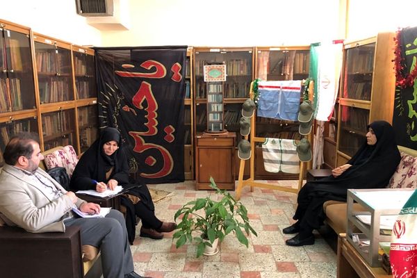 بازدید سرگروه کیفیت بخشی فعالیت‌های پرورشی از مدارس ناحیه دو شهرری 