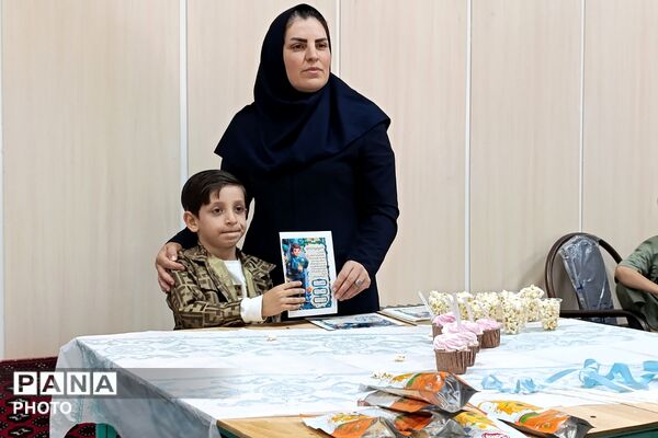 برگزاری جشن الفبای دانش‌آموزان دبستان پسرانه شیخ صدوق در مسجد جامع صباشهر