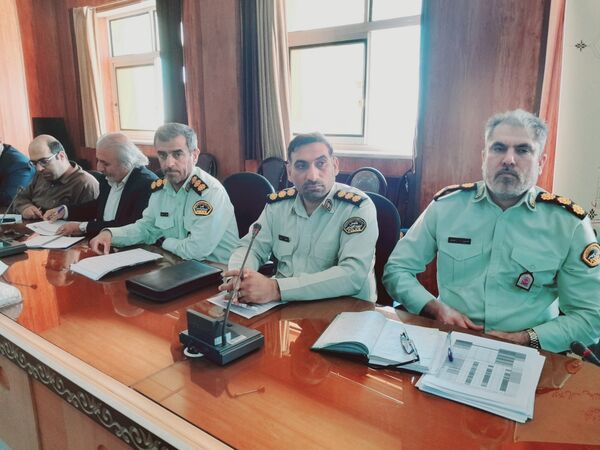 نشست خبری فرمانده انتظامی استان بوشهر
