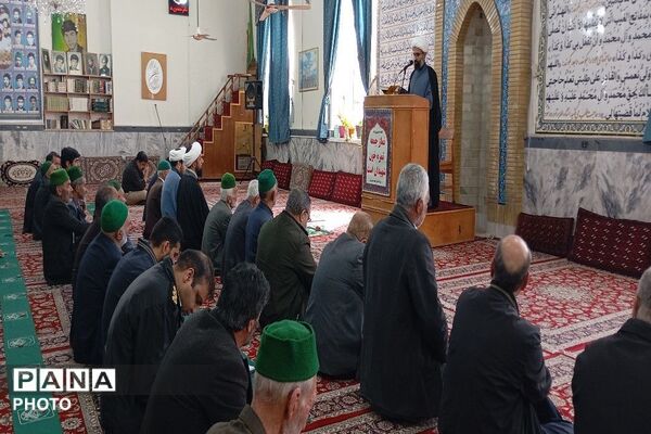 اقامه دومین نماز عبادی، سیاسی جمعه در ماه مبارک رمضان  شهر بار نیشابور 