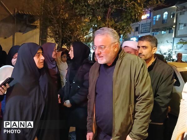 نهمین شب از خدمت‌رسانی اداره آموزش و پرورش کردکوی قالب موکب مردمی