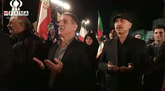 حضور مردم در میدان وحدت هم زمان با چهلم امام
