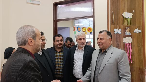افتتاحیه آموزشگاه ۱۲ کلاسه‌ یاسمن خاکباز ۲ شهرستان نیشابور
