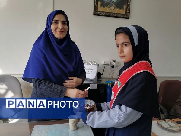 موکب نیمه شعبان در مدرسه نخودی