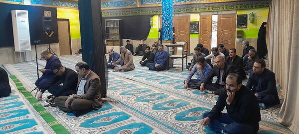 مراسم عزاداری سید الشهدا در اداره‌کل آموزش و پرورش‌البرز