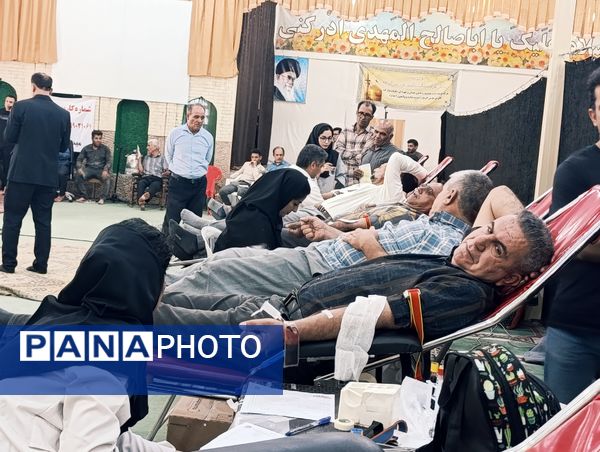 استقبال چشمگیر فراشبندی‌ها از اهدای خون؛ ۱۲۰ واحد خونی در یک روز جمع‌آوری شد