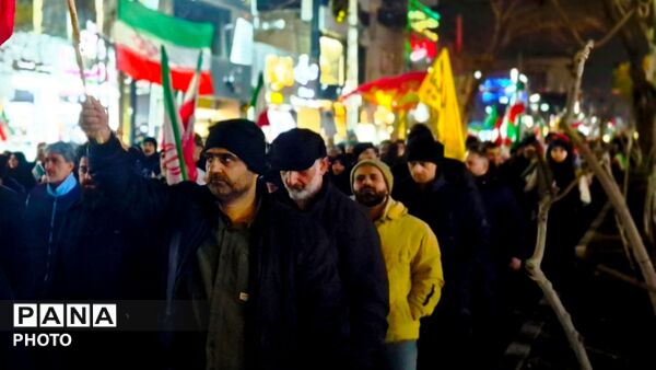 چهاردهمین تجمع باشکوه مردم فردیس در خون‌خواهی امام امت
